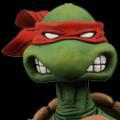 Cartoons ninja turtle raphael